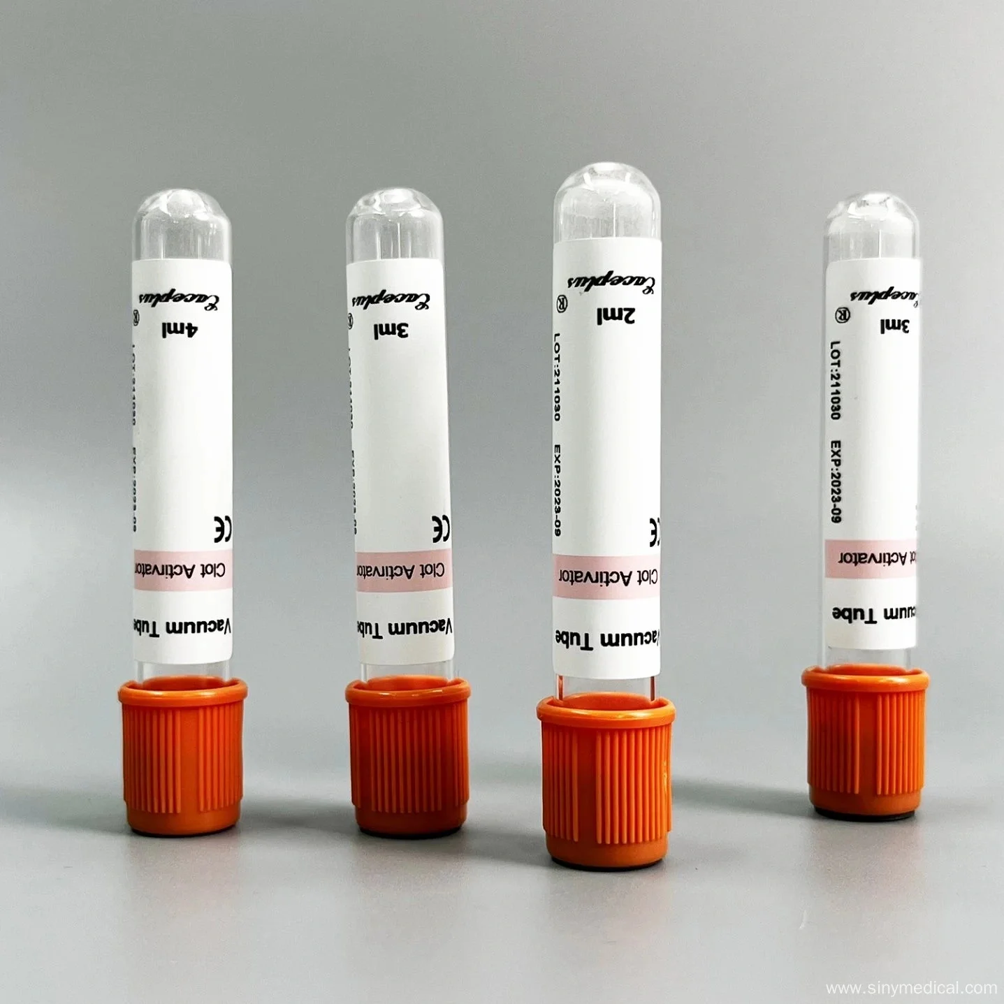 Disposable Medical Vacuum Blood Collection Tube