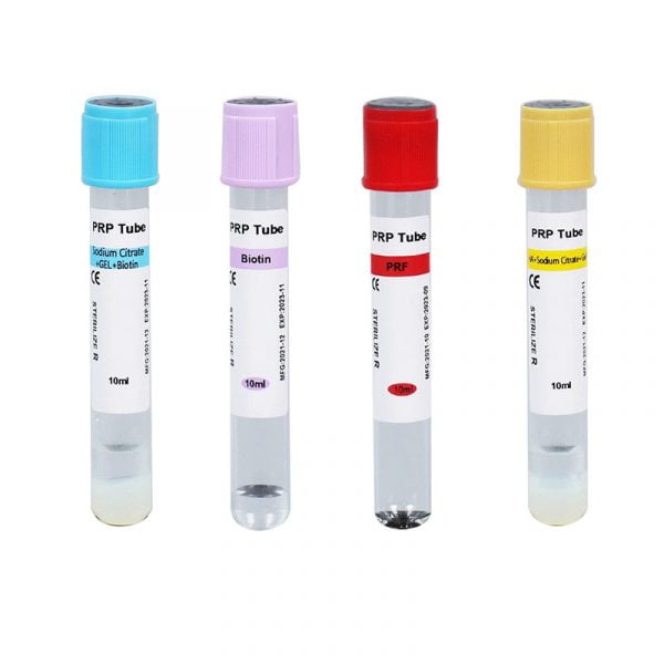 Medical Consumables Blue Cap Vacuum Blood Collection Tubes