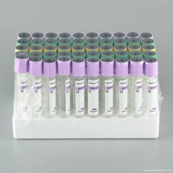 Vacuum blood collection vessel with ISO 13485