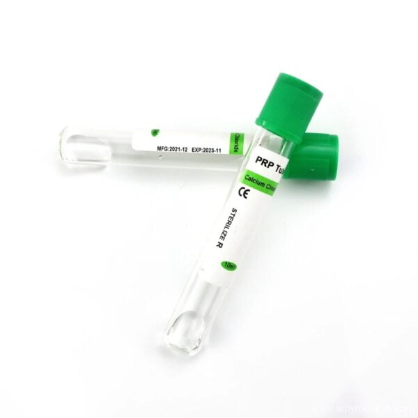 PRP tube for collecting plasma calcium chloride 6
