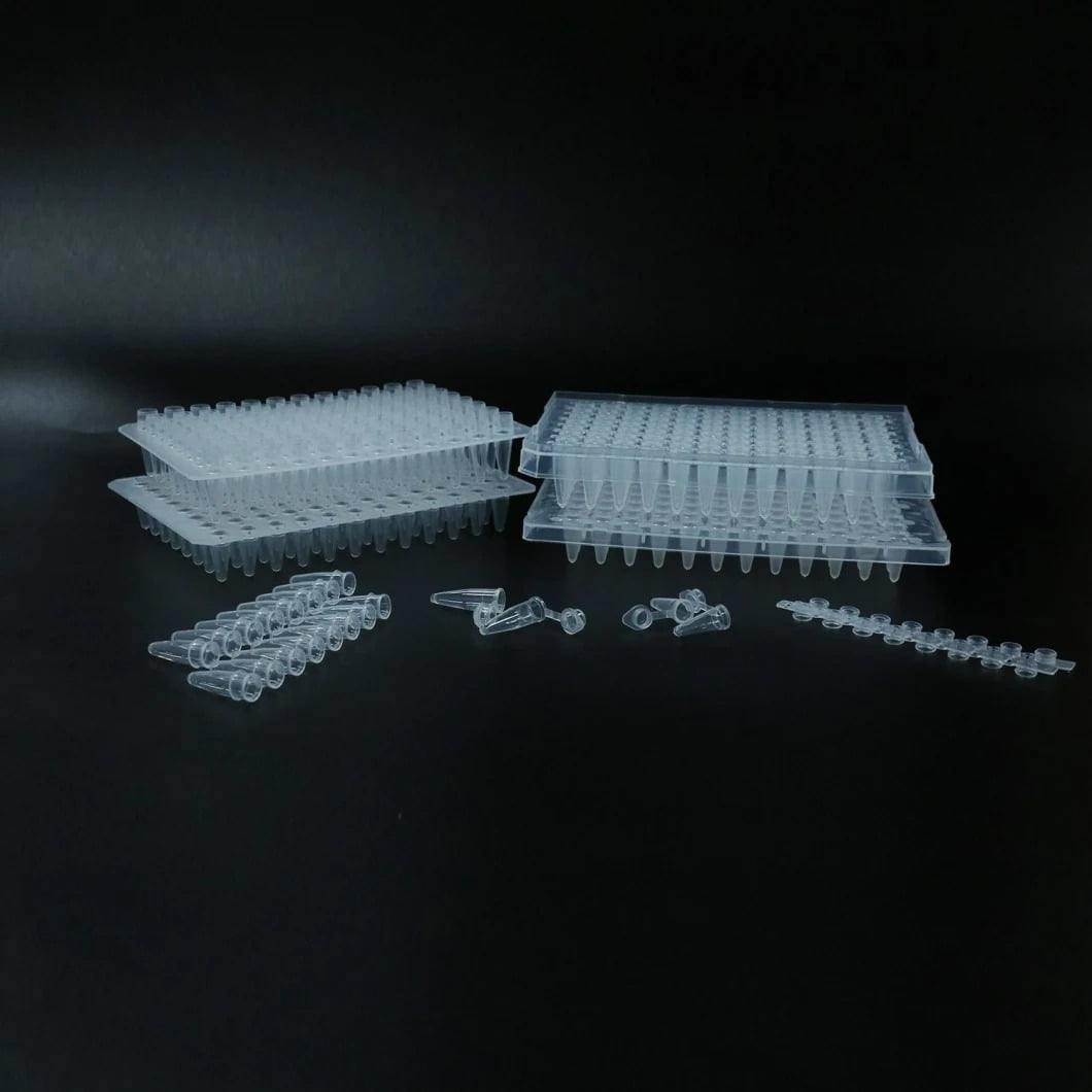 Plastic 0.2ml 0.1ml Lab Supplies PCR Consumables 1
