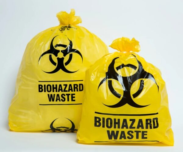 High quality customized medical waste bag biohazard bag 9