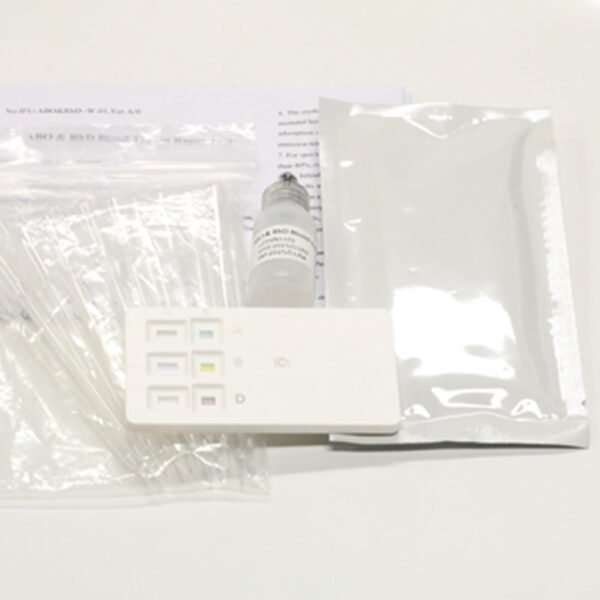 Siny Medical Home Diagnostic Abo & Rhd Blood Typing Rapid Test Kit for Whole Blood